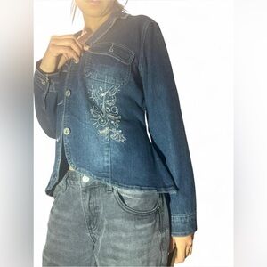 Y2K Embroidered Jacket